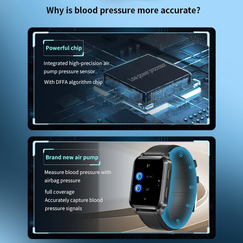 הבריאות ניטור Smartwatch לחץ דם חמצן קצב הלב שעוני היד למבוגרים MX2 עם אופנתי רובר רצועת פלדה