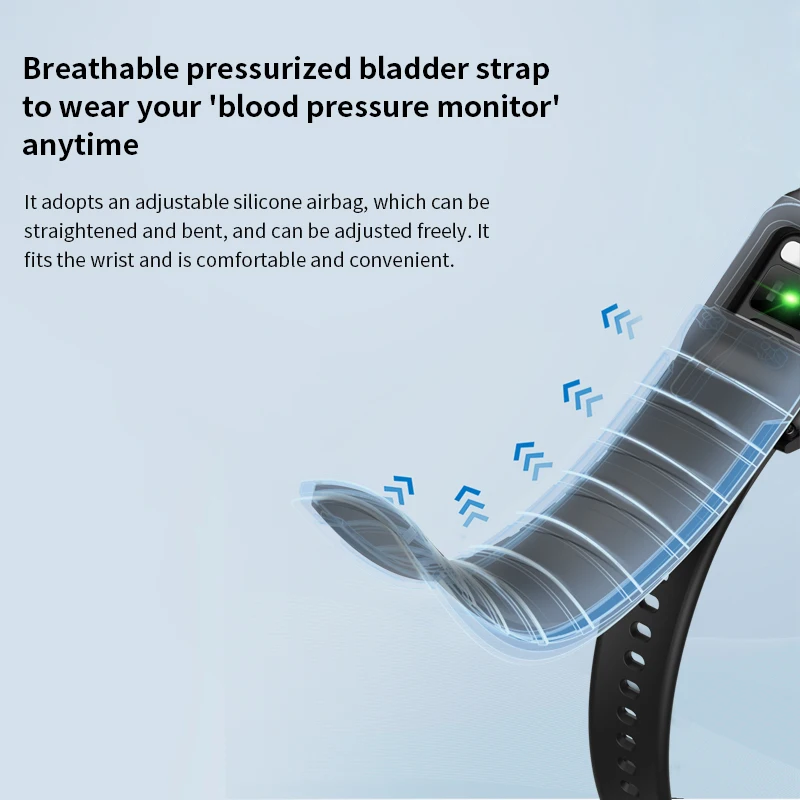 הבריאות ניטור Smartwatch לחץ דם חמצן קצב הלב שעוני היד למבוגרים MX2 עם אופנתי רובר רצועת פלדה