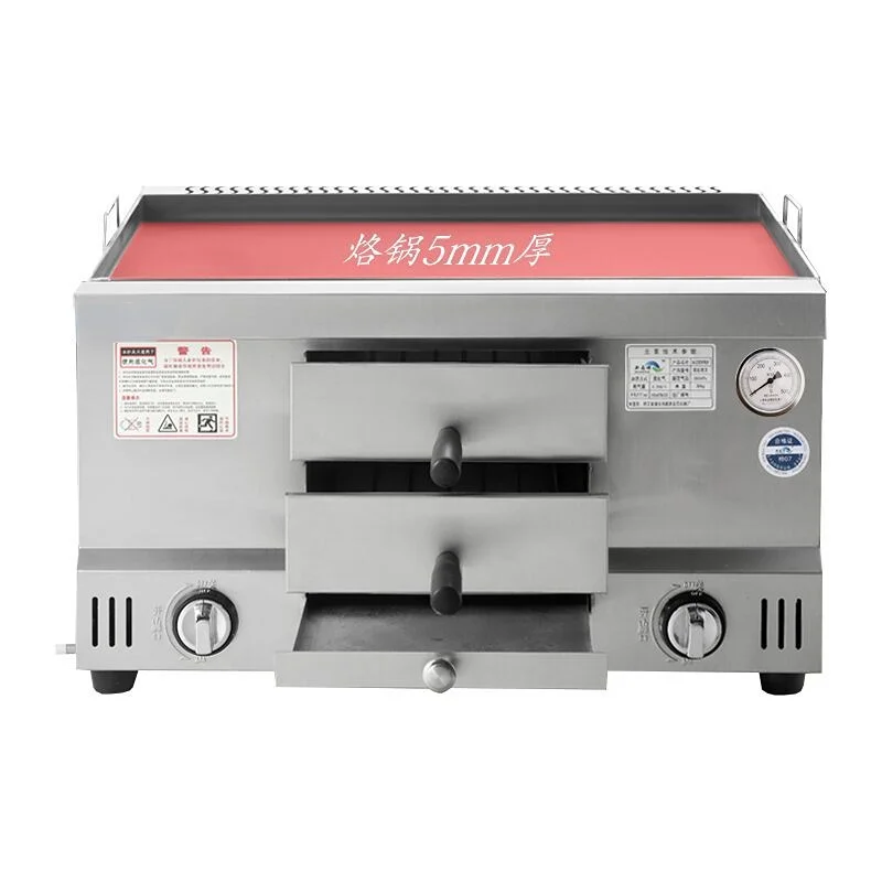 בקרת טמפרטורה אוטומטית כלי מטבח נירוסטה פונקציה מסחרי בתנור בשר מלקחיים המכונה גז לחמניות בתנור