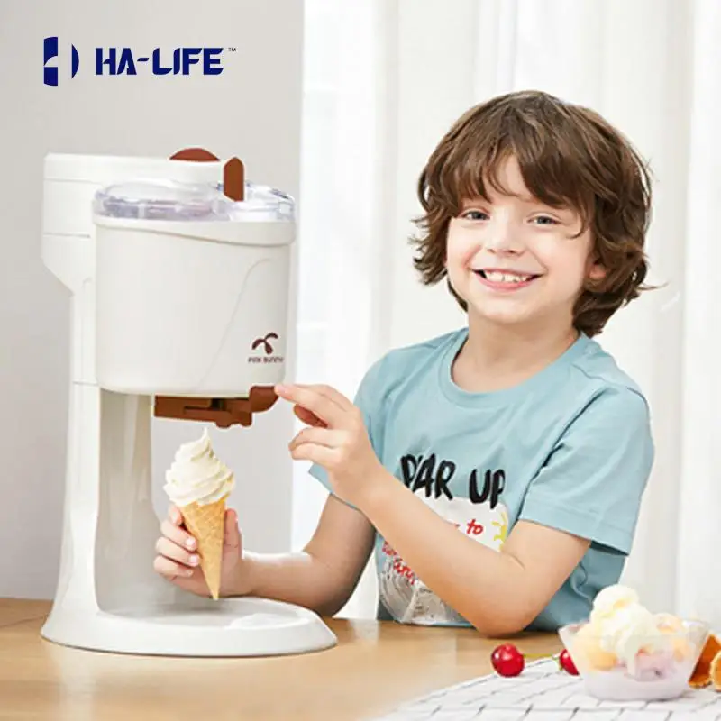 אוטומטי מכונת גלידה, מכונת רול רך מרצים משק בית קטן מלא סורבה פירות קינוח יוגורט מילקשייק מכונת קרח