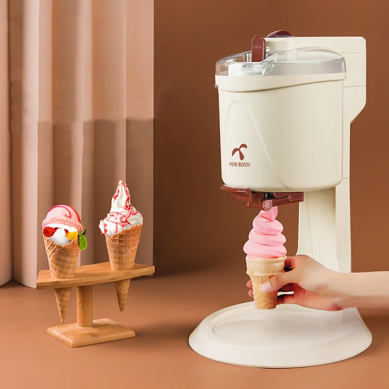 אוטומטי מכונת גלידה, מכונת רול רך מרצים משק בית קטן מלא סורבה פירות קינוח יוגורט מילקשייק מכונת קרח