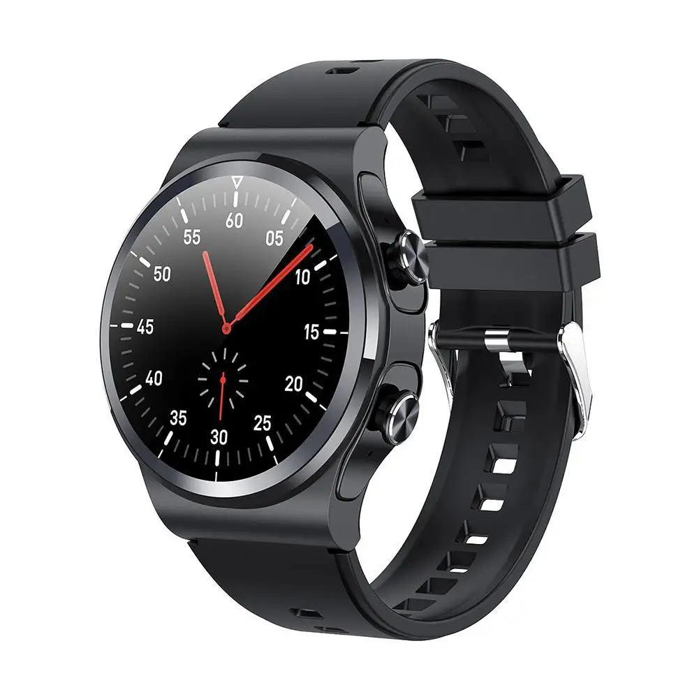 Gt69 2-in-1 שעון חכם 8 ספורט מצבי Tws Bluetooth-דיבורית אישית תואמת את קצב הלב חייג Smartwatch עבור גברים, נשים,