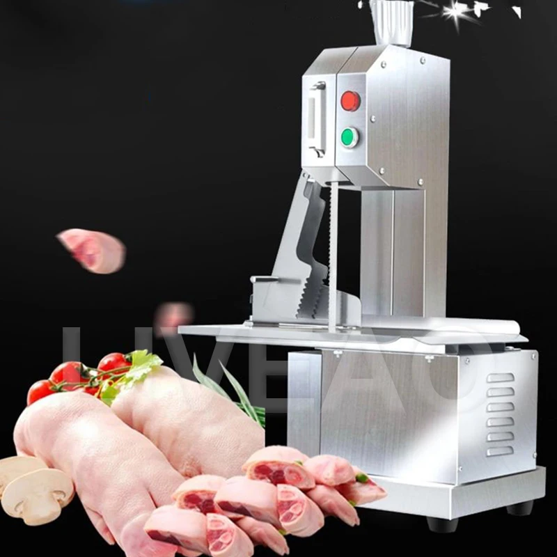 חשמלי בשר העצם מכונת חיתוך מכונת המטבח המסוק מזון כיתה נירוסטה נעשה שימוש נרחב בסופרמרקט מסחרי