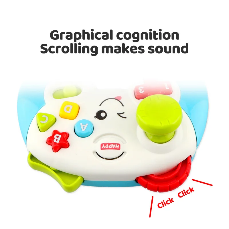 תכליתי תינוק הקול צעצועים מצחיק צבע חשמלי המשחק להתמודד עם ילדים צעצוע חינוכי מוזיקה מכתב למידה בקר מתנה