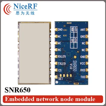2pcs/חבילה -121 dBm רגישות 500mW 915MHz ממשק RS485 מוטבע רשת צומת מודול SNR650 מרחוק טלמטריה
