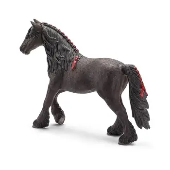 5.5 אינץ ' PVC סוס מועדון פריזי Mare צעצוע עבור המשרד הביתי שולחן קישוט קישוט ילדים צעצוע קפיצים PVC סוס 13749