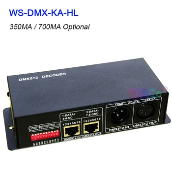 DMX512 מפענח 350MA 700MA זרם קבוע דימר DC 12V 24V 3 CH. ערוצים בקר RGB על רצועת LED,אור,פנס,מודול