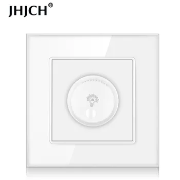 JHJCH דימר מתאים מנורת led ניתן לעמעום/מנורת ליבון לוח זכוכית מנורת קיר מתג 3 בהירות 15W-300w מתכוונן