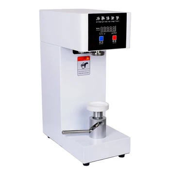 QLS-180 חלב, תה ומשקאות איטום מכונת 180W מסחרי יכול מכונות איטום בירה יין מכסת מכונת 220V/110V