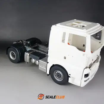 Scaleclub מודל 1/14 על Tamiya אדם מלא מתכת 4x2 4x4 מארז עבור KABOLITE על Lesu Rc משאית טריילר טיפר