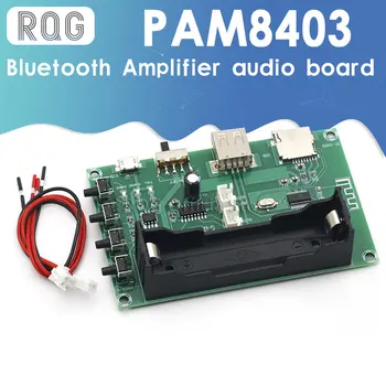XH-A150 PAM8403 Bluetooth מגבר אודיו לוח 5W*2 סוללות ליתיום שר מכונת USB TF-Card Dual Channel מיני רמקול DIY