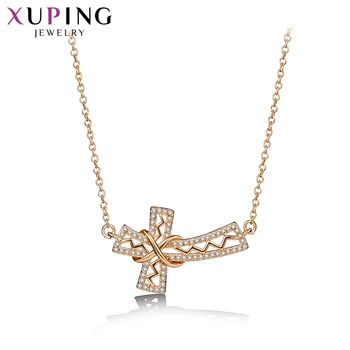Xuping תכשיטי אופנה צבע זהב מצופה תליון צלב לנשים מתנה A00612961