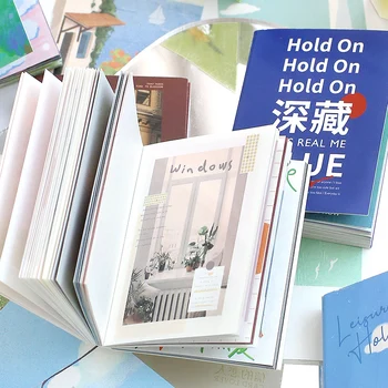Yoofun 100sheets וינטג 'בכיס הקטן את הספר אסתטי תוספות עיצוב נייר יומן נייר קולאז 'זבל ג' ורנל רעיונות DIY