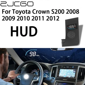 ZJCGO אוטומטי האד המכונית מקרן אזעקה בראש תצוגת מד המהירות על השמשה טויוטה כתר לתשומת לב s200 2008 2009 2010 2011 2012