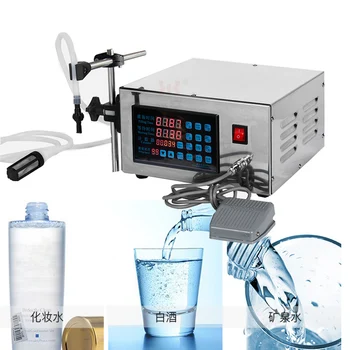 אוטומטי חשמלי נוזל מכונת מילוי בקבוק מים מילוי דיגיטלי משאבת בושם לשתות משקה מיץ זית