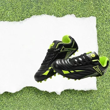 גבר נעלי הכדורגל החברה FG העליון נמוך אחיזה חזקה כדורגל נעלי ספורט אימון ריצה נעלי ספורט EUR גודל 31-45