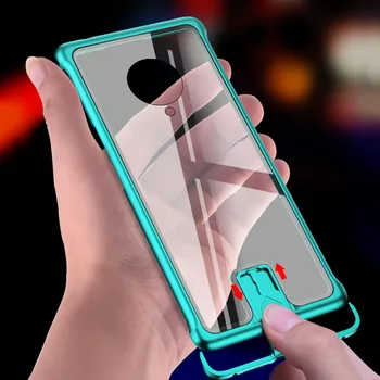 הגעה חדשה שקוף מתכת מחוסמת זכוכית עבור Vivo NEX 3 Shockproof אלומיניום טלפון Funda עבור Vivo NEX 3 3 לכסות