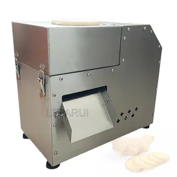 ירקות מכונת חיתוך תעשייתי רב-תכליתי מבצע מגרסה חשמלית מכונת חיתוך ירקות חותך חותך מכונה