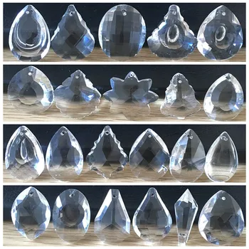 כל סוגי 38mm 1pc זכוכית קריסטל אמנות הפנג שואי הכדור מנסרות Suncatcher נברשת תליונים המנורה חלקי וילון תלוי קישוט
