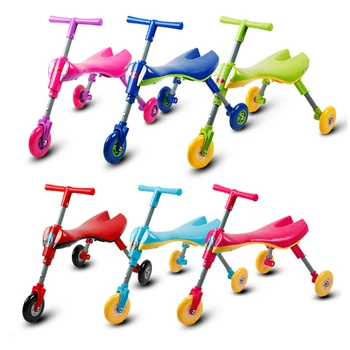 לאזן את האופניים הפעוט לרכב על תלת אופן לילדים 1 עד 5 שנים בעיטה סקוטר ילד ווקר צעצוע самокаты для детей