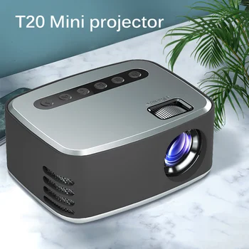 מיני מקרן HD מקורי 1080 x 1920P LED על אנדרואיד WiFi מקרן וידאו קולנוע ביתי 3D, HDMI תואם הסרט משחק Proyector