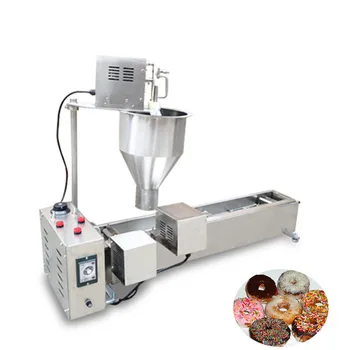 מסחרי סופגניות Maker אוטומטי Donut Maker מה שהופך את המכונה להכין סופגניות / הסופגניות לטיגון תעשייתי 110V/220V