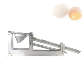 נירוסטה מסחרי ביצה לבנה מפריד חלמון מכונת ביצה נוזלי מפריד ביצים חלמון מסנן כלים