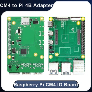 פאי פטל CM4 IO לוח עבור Raspberry Pi לחישוב מודול 4 CM4 כדי פאי 4 מתאם לוח