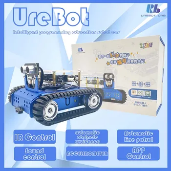 תכנות רובוט פאזל הדרכה סטודנט צעיר Youlebo Arduino גרפי רדיו נשלט מכוניות צעצוע פאזל כחול